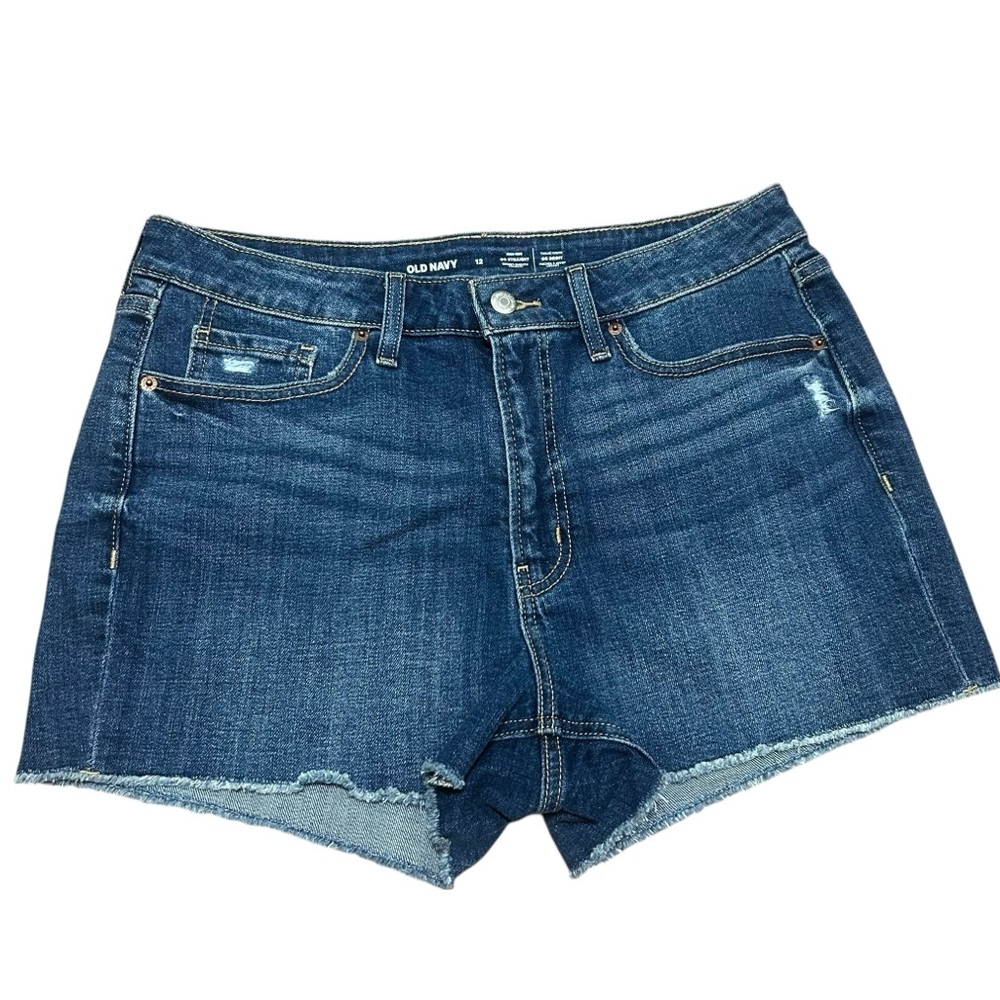 Old Navy High Waisted OG Jean Shorts Size 12